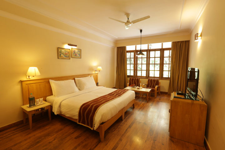 Side view of the magnificent deluxe room
