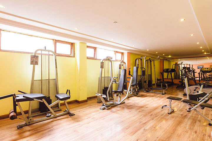 Gym and Fitness Center at Hotel Willow Banks Shimla